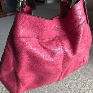 COACH Lexy F57545 Strawberry Hobo Bag